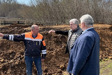 Илек готовится к приходу большой воды